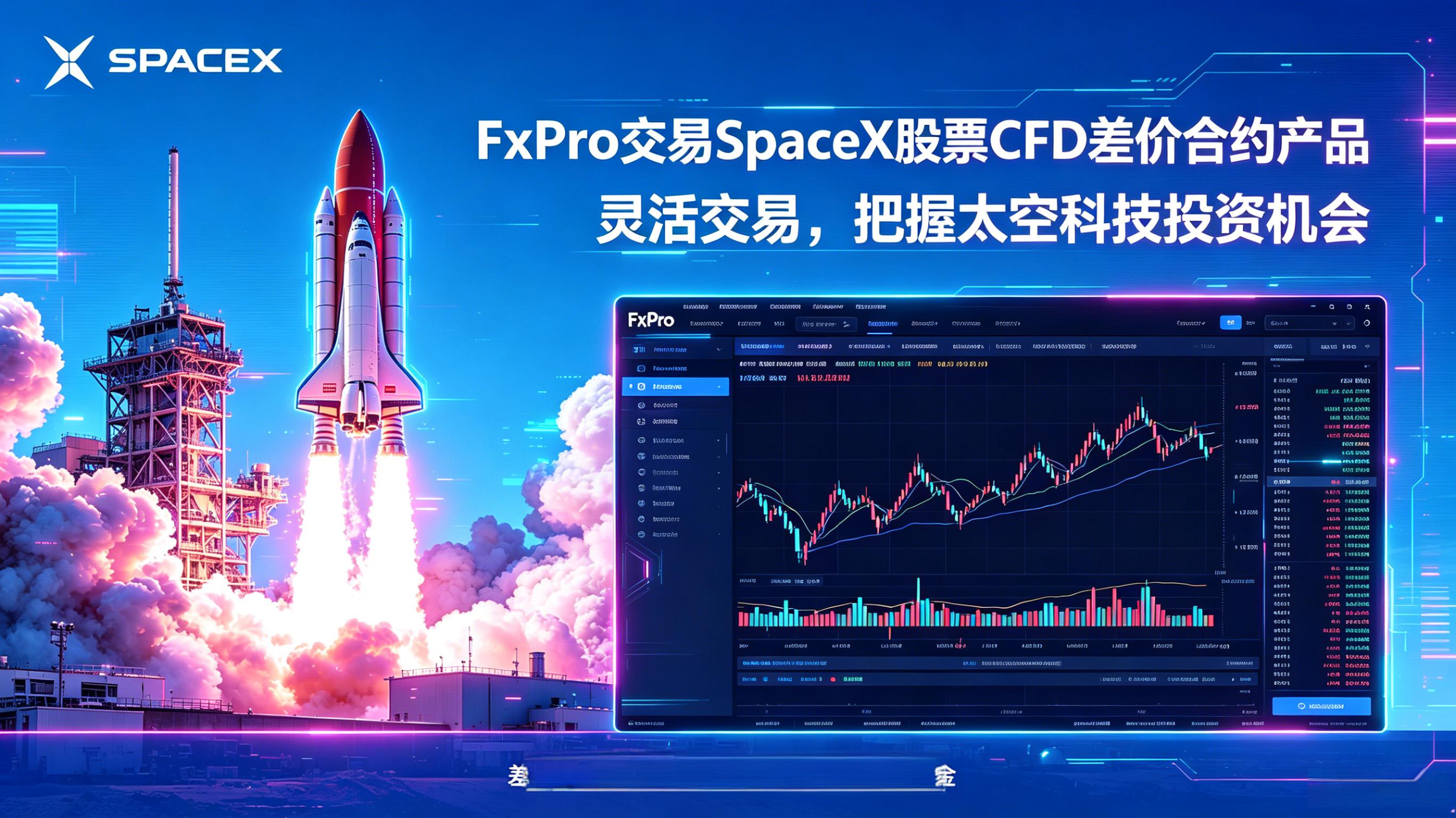 FXPRO盘前盘后均可交易SpaceX股票缩略图
